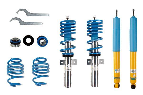 Jeu de 4 amortisseurs + ressorts (Kit suspension) BILSTEIN ref. 47-128705