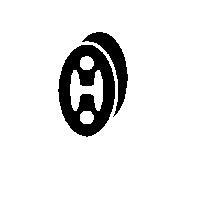 Bucha de fixação do escape IMASAF S.P.A ref. 09.10.97