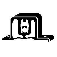 Support, échappement IMASAF S.P.A 09.11.44