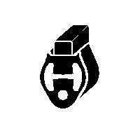 Support, échappement IMASAF S.P.A 09.11.45