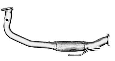 Tuyau d'échappement (Tuyau d'échappement) IMASAF S.P.A ref. 16.45.41