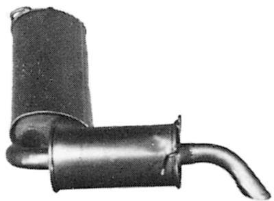 Silencieux arrière (Pot d'échappement) IMASAF S.P.A ref. 21.68.09