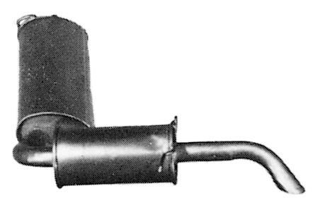 Silencieux arrière (Pot d'échappement) IMASAF S.P.A ref. 21.68.59