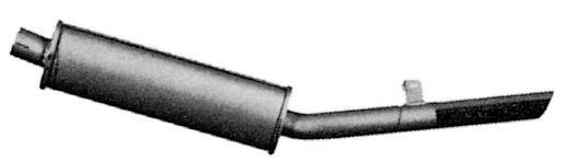 Silencieux arrière (Pot d'échappement) IMASAF S.P.A ref. 27.57.07