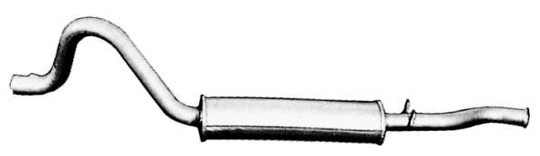 Silencieux arrière (Pot d'échappement) IMASAF S.P.A ref. 27.77.77