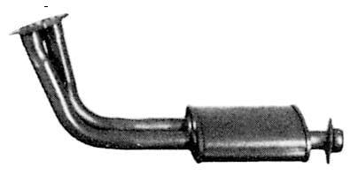Silencieux avant (Pare flamme) IMASAF S.P.A ref. 30.38.03