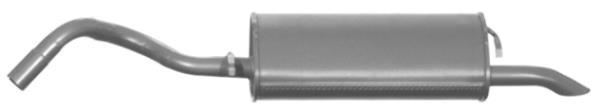Silencieux arrière (Pot d'échappement) IMASAF S.P.A ref. 37.26.57