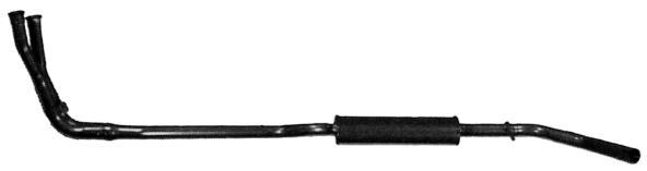 Silencieux avant (Pare flamme) IMASAF S.P.A ref. 39.45.03