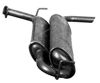 Silencieux arrière (Pot d'échappement) IMASAF S.P.A ref. 44.46.07