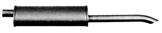 Silencieux arrière (Pot d'échappement) IMASAF S.P.A ref. 53.12.07