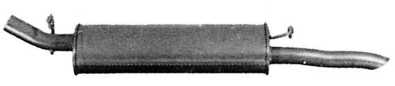 Silencieux arrière (Pot d'échappement) IMASAF S.P.A ref. 53.41.07