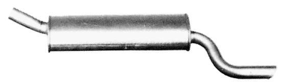 Silencieux arrière (Pot d'échappement) IMASAF S.P.A ref. 54.06.07