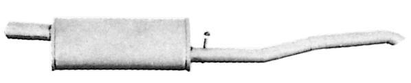 Silencieux arrière (Pot d'échappement) IMASAF S.P.A ref. 54.30.07