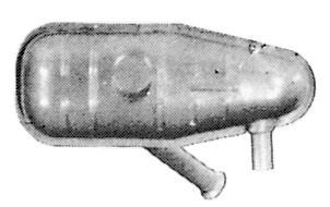 Silencieux avant (Pare flamme) IMASAF S.P.A ref. 60.17.03