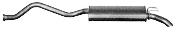 Silencieux arrière (Pot d'échappement) IMASAF S.P.A ref. 60.95.57