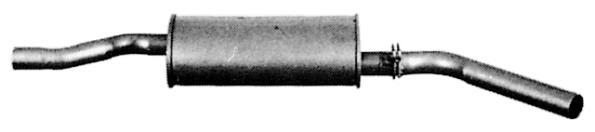 Silencieux arrière (Pot d'échappement) IMASAF S.P.A ref. 62.20.07
