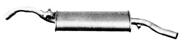 Silencieux arrière (Pot d'échappement) IMASAF S.P.A ref. 71.30.07