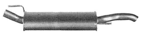 Silencieux arrière (Pot d'échappement) IMASAF S.P.A ref. 71.39.07