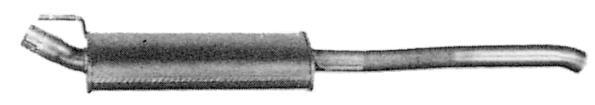 Silencieux arrière (Pot d'échappement) IMASAF S.P.A ref. 71.39.57