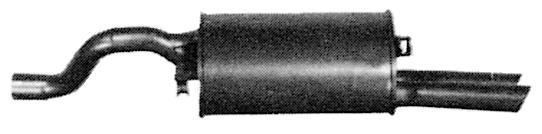 Silencieux arrière (Pot d'échappement) IMASAF S.P.A ref. 71.52.27