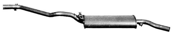 Silencieux arrière (Pot d'échappement) IMASAF S.P.A ref. 72.27.07