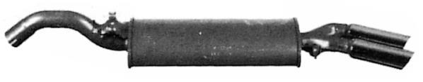 Silencieux arrière (Pot d'échappement) IMASAF S.P.A ref. 72.32.97