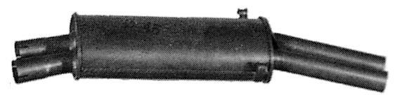 Silencieux arrière IMASAF S.P.A MS.60.07