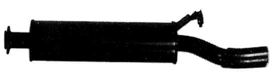 Silencieux arrière (Pot d'échappement) IMASAF S.P.A ref. SB.32.07