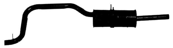 Silencieux arrière IMASAF S.P.A TR.50.07