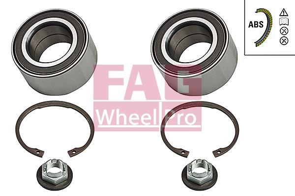 Jeu de 2 roulements de roues Schaeffler FAG ref. 713 8058 10