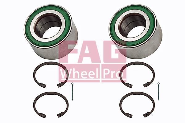 Jeu de 2 roulements de roues Schaeffler FAG ref. 713 8068 10