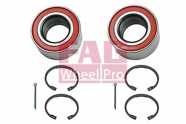Jeu de 2 roulements de roues Schaeffler FAG ref. 713 8069 10