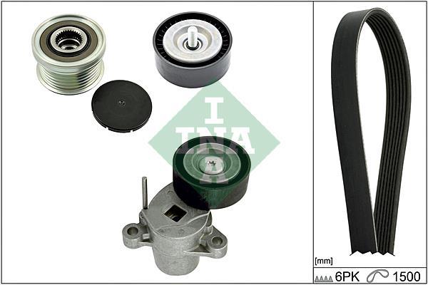 Kit de courroie d'accessoire Schaeffler INA ref. 529 0057 10