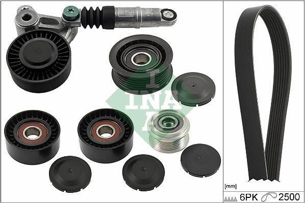 Kit de courroie d'accessoire Schaeffler INA ref. 529 0079 10
