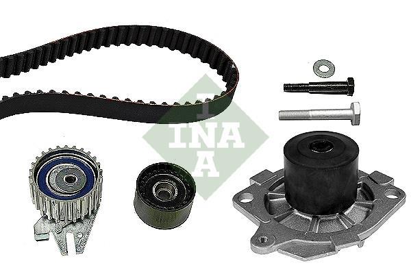 Pompe à eau + kit de courroie de distribution (Kit courroie de distribution) Schaeffler INA ref. 530 0433 30