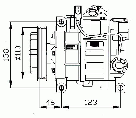 Butée hydraulique A4