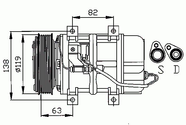 Butée hydraulique Gt