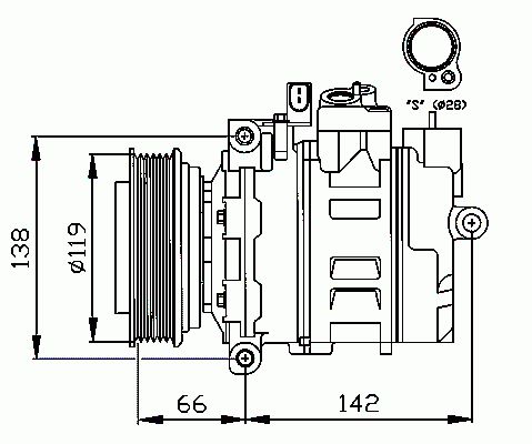 Butée hydraulique A4
