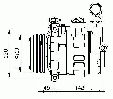Butée hydraulique Gt