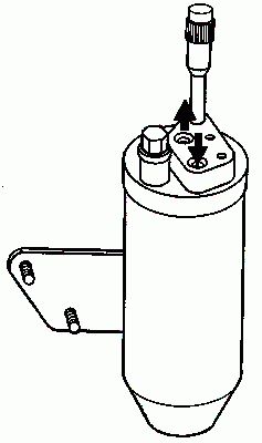 Filtre déshydrateur du circuit de climatisation NRF B.V. 33091