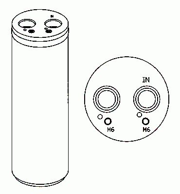 Bouteille déshydratante NRF B.V. 33205