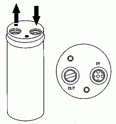 Bouteille déshydratante NRF B.V. 33208