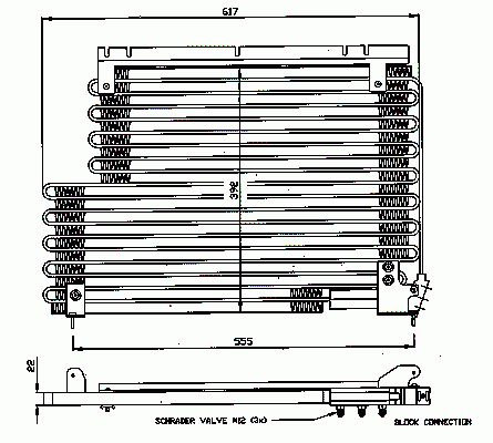Condenseur, climatisation NRF B.V. 35192 Condenseur, climatisation NRF B.V. 35192