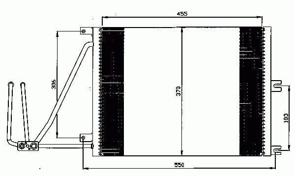 Condenseur, climatisation NRF B.V. 35292 Condenseur, climatisation NRF B.V. 35292