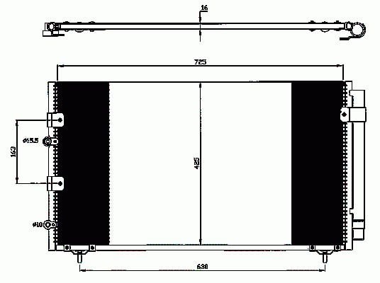 Condenseur, climatisation NRF B.V. 35609 Condenseur, climatisation NRF B.V. 35609