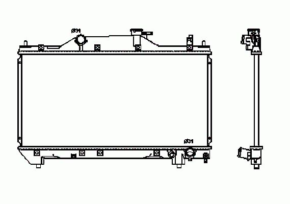Butée hydraulique I
