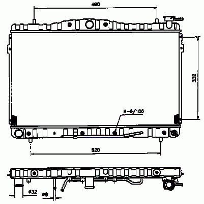 Butée hydraulique Coupé