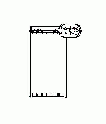 Radiateur de chauffage NRF B.V. 53550