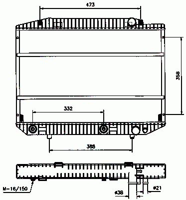Butée hydraulique Coupé