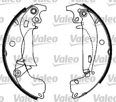 Kit de freins à tambours VALEO ref. 554561